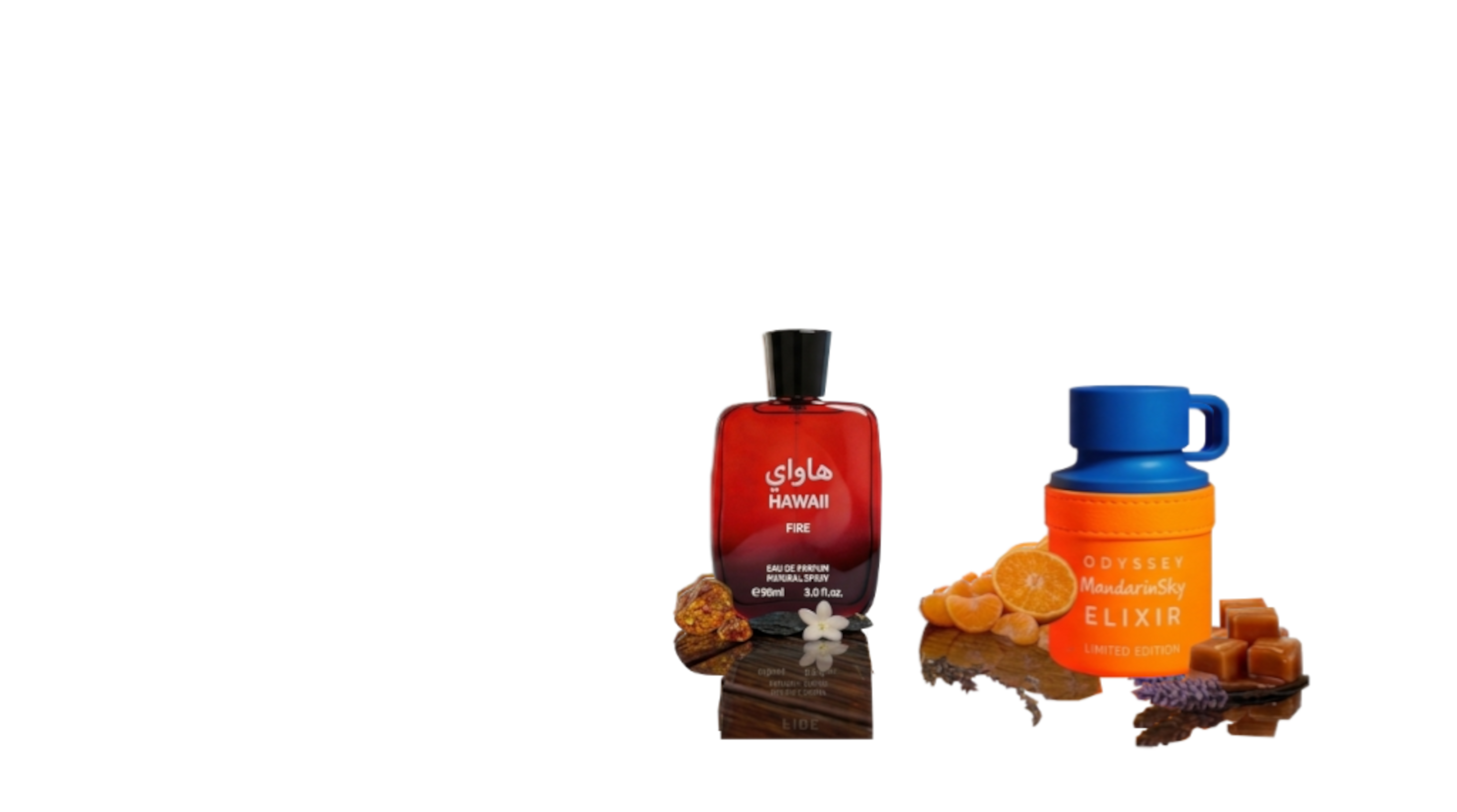 HAWAII FIRE & ODYSSEY MANDARINA SKY frasco